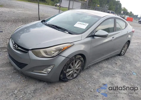 2015 Hyundai Elantra Se from USA, damaged, VIN KMHDH4AE6FU325759